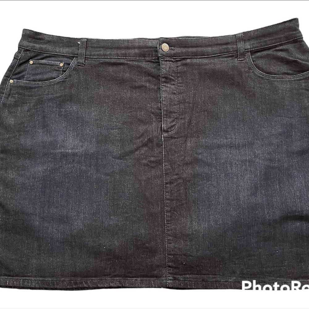 Croft and Barrow Denim Skort Size 22